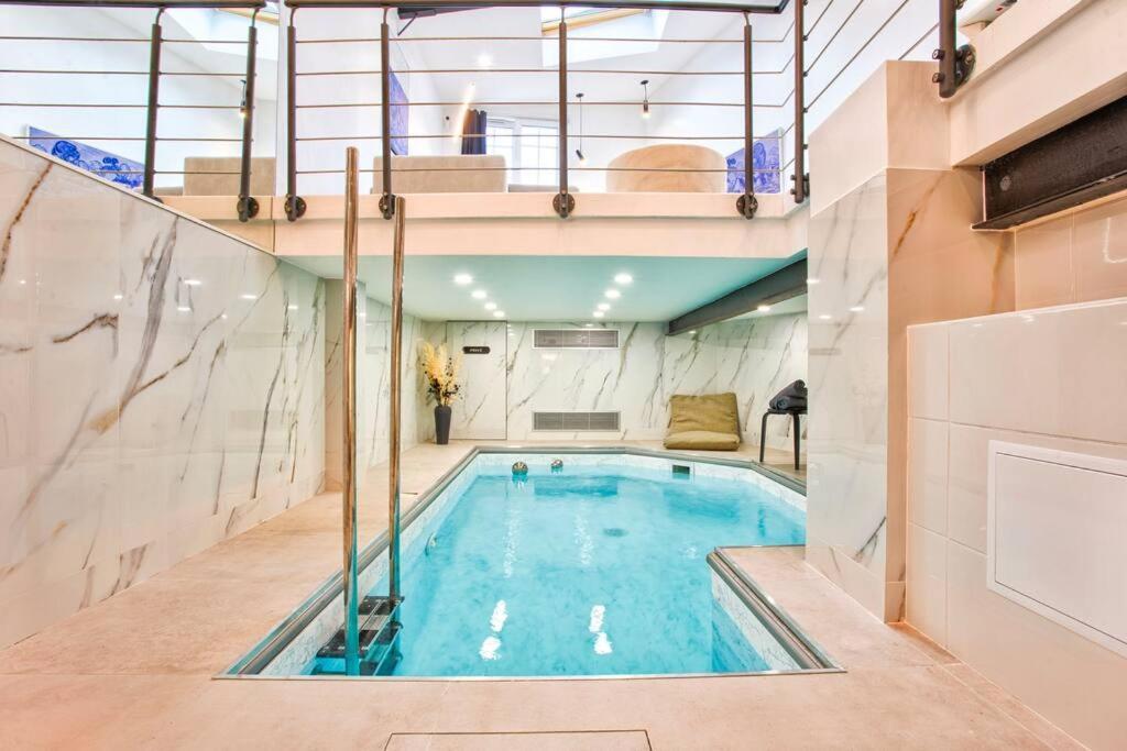 Deauville Luxury Blue Loft - Sauna And Inside Pool Trouville-sur-Mer Zewnętrze zdjęcie