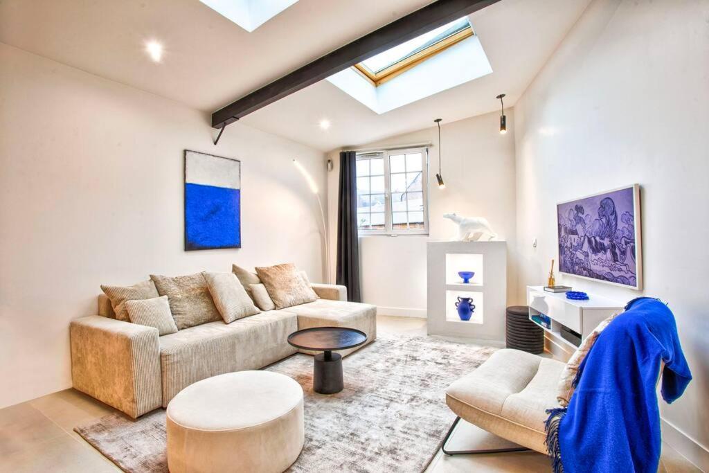Deauville Luxury Blue Loft - Sauna And Inside Pool Trouville-sur-Mer Zewnętrze zdjęcie
